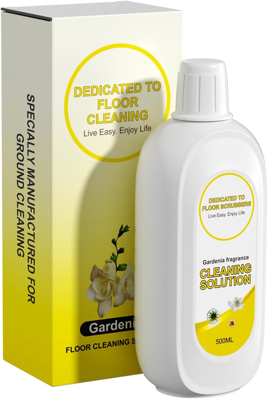 Floor Cleaning Solution Compatible With Tineco, Deep Cleans for Multiple Hard Floors, Suitable With All Robot Vacuums with Mopping and Cordless Wet/Dry Vacuum Mop (Gardenia 1 Bottle)