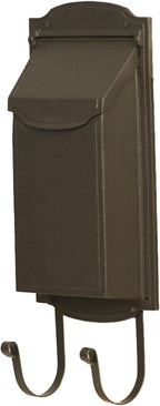 Special Lite Contemporary Vertical Wall Mount Mailbox - Mocha Aluminum Mailbox for Wall Mount - SVC-1002-MOC