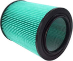17912 & 9-17912 HEPA Vacuum Filter Compatible with Filter No.9-17912 fits 5, 6,8,9,12,14,16 and 32 gal vacs or larger made after 1988