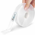 Double Sided Tape Heavy Duty ， Premium Removable Mounting Adhesive Grip Tape, 16.5FT Strong Mounting Tape Adhesive Tape, for Carpet Mats/Craft Wall Mounting