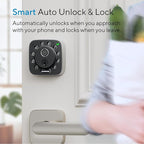ULTRALOQ Bolt Fingerprint Smart Lock with Matter Over Thread, Works with Apple Home, Alexa, Google, SmartThings, Auto Lock Deadbolt, App Control, BHMA Certified, Easy Install, 1Year Battery