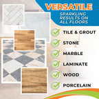 PH-Neutral Daily Floor Cleaner - Mop Your Tile, Grout and Stone Floors, Concentrated Cleaning Formula, Safe for All Floors. Ceramic, Porcelain, Laminate, Wood, Kitchens, Bathrooms 32 oz