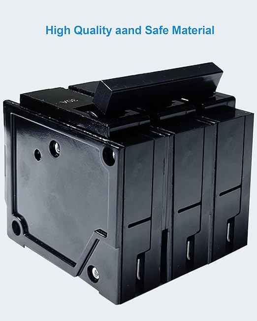 Q330 30-Amp Three Pole Type QP Circuit Breaker Plug-in Mount Standard MCB Thermal Magnetic Protection, 10KA 120/240V, Compatible with Siemens PL and ES Series Load Centers(3P 30A)