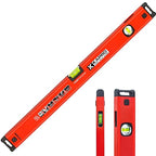 Kapro - 781 Genesis Magnetic Box Level - Features Horizontal Vial and Dual-View Plumb Site - VPA Certified - Aluminum - 72 Inch