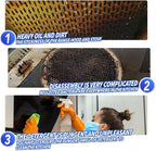 LANWEXY-heavy duty glass stove top oven bbq grill microwave cooktop cleaner spray、for outdoor grill electric stove top、non toxic fume free (1 bottle【trial pack】)