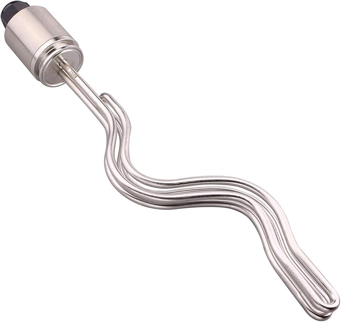 DERNORD 1.5" Inch (OD50.5mm) Tri-clamp Ripple Heating Element Electric Immersion Water Heater 5500W 240V