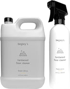 Begley's Hardwood Floor Cleaner Spray - Hard Wood Floor Cleaner for Mopping - Citrus Scent Hardwood Cleaner - 24oz & 64oz Refill Set