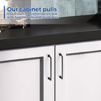 JOY DECOR Cabinet Pulls – 6-1/4 Inch Hole Center, Oil Rubbed Bronze, 30 Pack, Zinc Alloy Cabinet Handles for Drawers & Cupboard – Vintage Style Hardware for Kitchen, Bathroom, Dresser