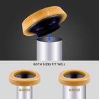 Wax Ring Toilet Kit,Includes Flanges and Bolts for reinstalling The Toilet,Fits 3-inch or 4-inch Waste Lines(2 PCS)
