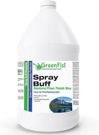 GreenFist Spray Buff Restorer Renewing Floor Finish Wax Polisher Buffer[ Removes Surface Marks, Conditioned, Dry and Spotless Floors ], 1 Gallon
