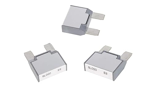 GLOSO E81 Maxi Blade Circuit Breaker 25A, T1 Auto Reset (25A - 3 Pack)