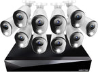 Night Owl 2-Way Audio 20 Channel DVR Video Home Security Camera System with (10) Wired 1080p HD Indoor/Outdoor Deterrence Cameras and 1TB Hard Drive (Add up to 4 Wi-Fi Cameras) (10 Camera)