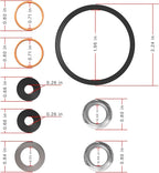 Replace for Kohler GP30090 Niedecken Repair Kit,Fit for Valve Repair Kit For Niedecken Shower Faucet