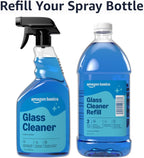 Amazon Basics Glass Cleaner Refill 67.6 Fl Oz, Pack of 1