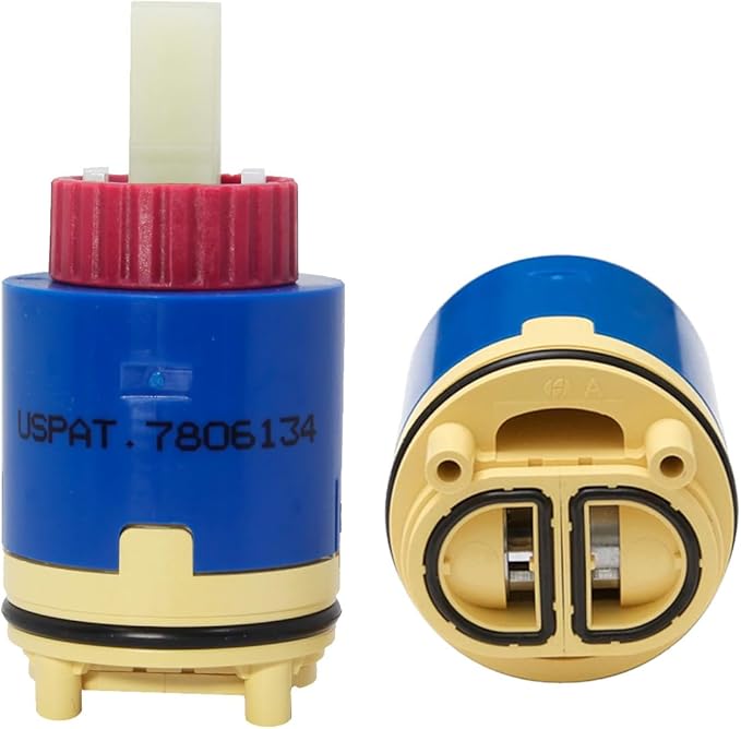 Hain-Yo JH04BD OEM Single Handle Ceramic Cartridge, 40mm Replacement Part PBA039199,Belanger FC9AC01, Pressure Balance Cartridge Replacement Low Torque Structure Type