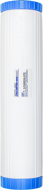 APPLIED MEMBRANES INC pH Neutralization Calcite Filter Cartridge to Raise Alkalinity of Low pH Water | 4.5"x20" Fits 20" Housing | H-F4220CALCITE