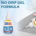 Mold Stain Remover Gel,Heavy Duty Gel Cleaner,Multifunctional Stain Remover For Homeowners & Renters,Bathroom, Kitchen, Tile, Washing Machine Use -Easy Squeeze Design