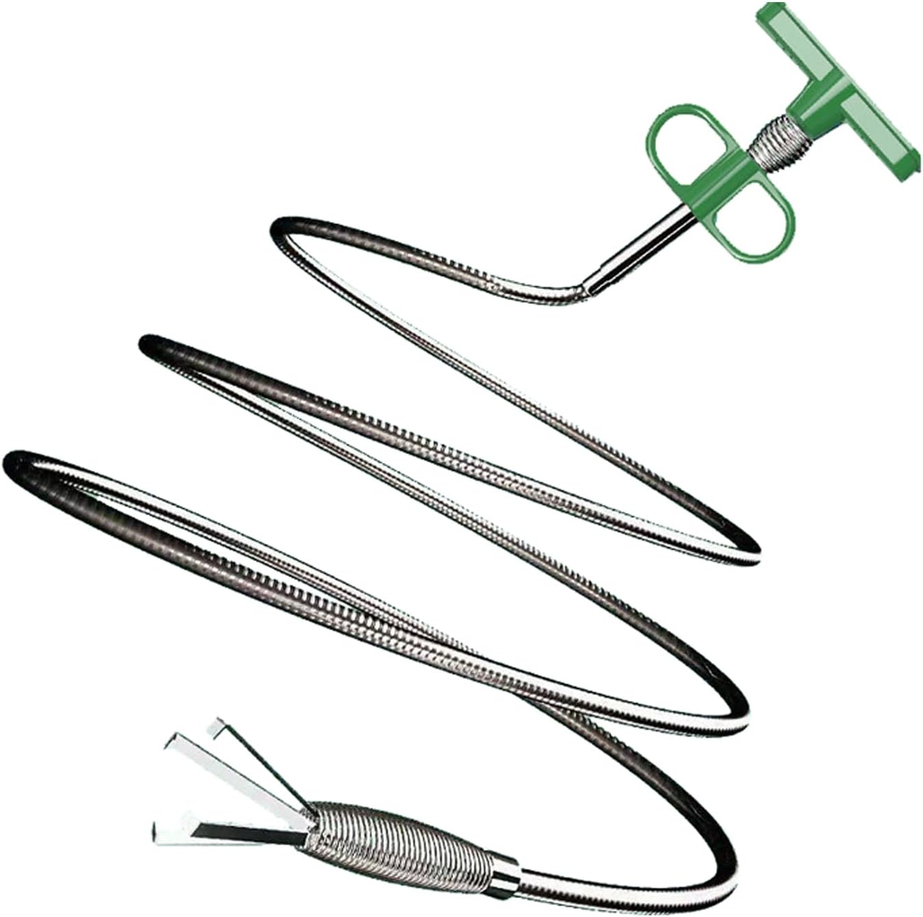 76 inch Drain Clog Remover，Drain Snake - Flexible Grabber Claw Pick Up Reacher Tool for Home Sink, Bathroom Tub,Drain, Toilet, Tight Spaces