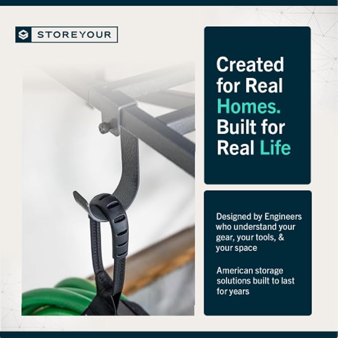 StoreYourBoard 2-Pack Heavy Duty Wall Shelves 1ft x 4ft – Wall-Mounted Garage Storage Shelving and Organization for Sheds, Closets, or Utility Rooms – Holds 200 lbs - Hammered Gray