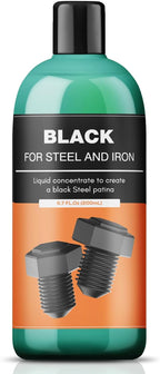 Black Oxide Coating Kit - Black Oxide Solution, Versatile Blackening Solution for Iron and Steel - Not Suitable for Stainless Steel Surfaces (6.8 oz)