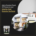 EVOLVE Signature Paint & Primer: Luxury Paint & Primer for Indoor & Outdoor Surfaces, Minimal Odor, Satin Sheen (Fog Gray, 5 Gallon)