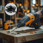 Drywall Screws, #7 x 1 in., Coarse Thread Phillips Bugle Head Screw for Drywall/Wood, Black Phosphate Coated Finish, Sharp Point, High Hardness Quick Self Tapping Screws, Black (120 Pieces)