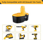 18V Replacement Battery for DeWALT: 18 Volt 5.0Ah XRP DC9096 Ni-Mh Batteries Compatible with DC9098 DC9099 DW9095 DW9096 DW9098 Cordless Power Tools 2 Packs