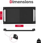 GASLAND Induction Cooktop 30 Inch + Rectangular 2-in-1 Cast Iron Grill/Griddle Pan with Handles