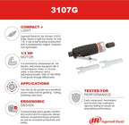 Ingersoll Rand 3107G 1/4-Inch Straight Air Die Grinder with Ergonomic Grip