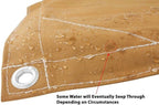 Mytee Products 12' x 24' Tan Canvas Tarp 12oz Heavy Duty Water Resistant