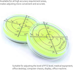 Convenient and lighterCircular Bubble Level Spirit l Measuring Instruments Tool Universal Protractor Tool （60X12mm）