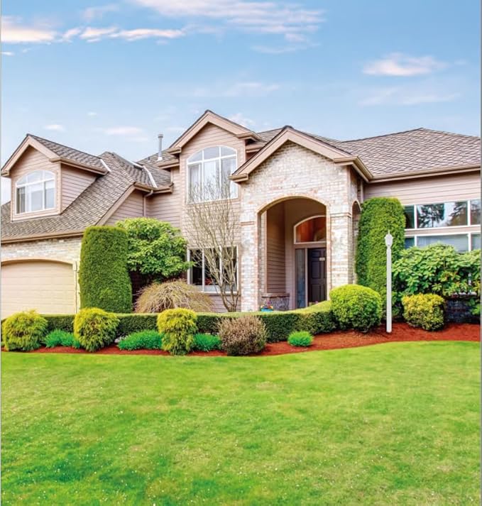 LIT-PaTH Dusk to Dawn Outdoor Post Lighting Fixture Pole Lantern, E26 Medium Base Max 60W, Aluminum Housing Plus Glass, Bulb Not Included (White, 1-Pack)