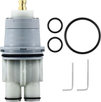 RP46074 Shower Cartridge, Compatible with Delta 13/14 Series Shower Faucet, Replacement Monitor MultiChoice Cartridge, Single Handle Universal Shower Cartridge Repair Assembly with RP22734 Bonnet Nut