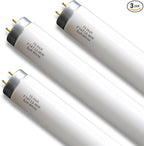 Valoisa 15 Inch F14T12 14 Watt T12 Soft White Fluorescent Bulb,14-Watt 14 3/4-Inch T12 Under Cabinet Light Bulb,3000K,G13 Base,3 Pack