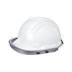 Blue Eagle Aluminum Face Shield Adapter for Cap-style Hard Hat | Visor Bracket | Silver Color | with 1 Free High Impact Replacement Visor