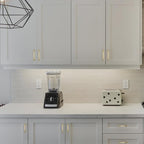 Asidrama 10 Pack 3 Inch(76mm) Brushed Gold Kitchen Cabinet Handles, Cabinet Pulls Kitchen Cabinet Hardware for Cupboard Drawer Pulls