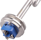 DERNORD 1.5 Inch (OD50.5mm) Tri-clamp Foldback Heating Element Stainless Steel Immersion Water Heater (240v 5500w)
