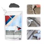 2026 New Concrete Crack Filler, Heavy-Duty Concrete Crack Repair Adhesive with Fill Tip– Quick-Drying Waterproof Sealer for Outdoor Concretes, Home Repairs, and Renovations (Black, 500G)