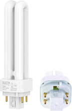 SLEEKLIGHTING 26 Watt T4 Double Tube CFL 4 pin G24q-3 Base Light Bulb 3500K 1500lm -UL Listed,Compact Fluorescent -Neutral White Light 4pack