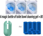 Toilet Cleaner,Automatic Toilet Bowl Cleaner, Toilet Cleaner 10 Years,Crazy Clean Toilet Bowl Cleaner,Fresh Scent (3)