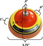 Keyfit Tools SmoothOperator PROFESSIONAL Drill Powered Glass Ceramic Cooktop Cleaner Oven Door Glass Stove Top Polisher ~ HexaMax M780 Proprietary Non Abrasive Cleaning/Polishing Material