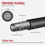 RX WELD Inert Gas Welding Hose - Argon Flow Hose (6.56FT, Black)