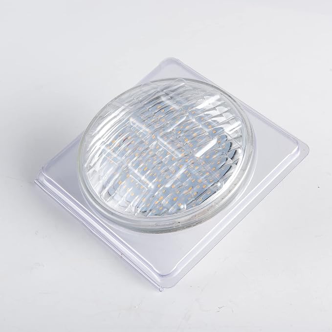 PAR36 LED Landscape Light Bulb, 36 Watt Halogen Equivalent 6W 600 Lumen, Bright White 3000K, PAR36 LED 12V for Landscape Lighting,Off-Road Vehicles,RV Vehicles,Tractor, 2 Pack