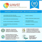 Sonett Organic Floor Cleaner -Protects waxed, oiled and varnished floors with a natural wax film without build-up 17 fl. oz (Pack of 6)