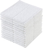 Glynniss Dishcloths Kitchen Highly Absorbent Dish Rags 100% Cotton Dish Cloths for Washing Dishes (Light Cream)
