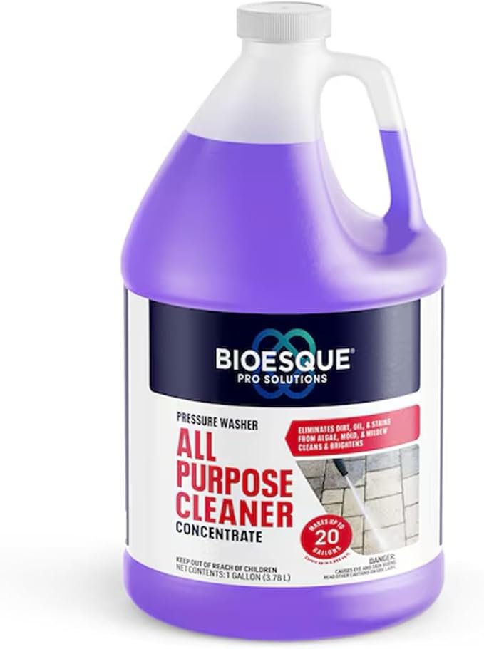 Bioesque Pressure Washer All Purpose Cleaner Concentrate, 1 Gallon (Pack of 1)