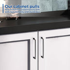 JOY DECOR Cabinet Pulls – 7-1/2 Inch Hole Center, Oil Rubbed Bronze, 10 Pack, Zinc Alloy Cabinet Handles for Drawers & Cupboard – Vintage Style Hardware for Kitchen, Bathroom, Dresser