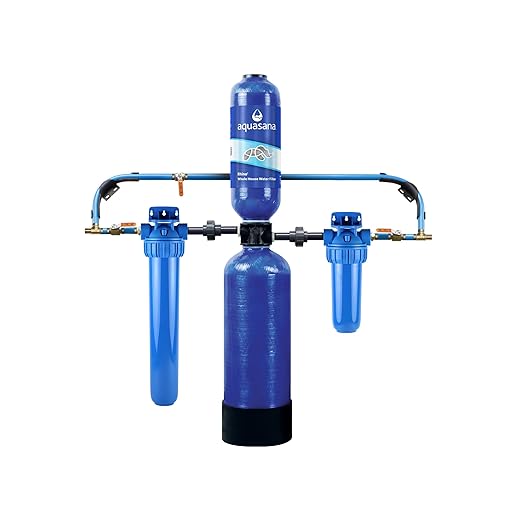 Aquasana Whole House Water Filter System | 1,000,000 Gallons | Carbon & KDF Media | Reduces 97% Chlorine & Sediment | Includes Pre- and Post-Filters | Rhino EQ-1000