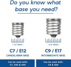 Novelty Lights 25 Pack G40 Frosted White Outdoor Globe Bulbs, Light Bulbs Glass Incandescent Bulbs with 3000 Hour Lifespan, Globe String Lights Replacement Bulbs