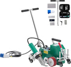 VEVOR Roofing Hot Air Welder, 3400W 220V High Power Plastic PVC TPO Welding Machine - 1.57in Welding Width, 0.04-0.08 in Thickness, 68 ℉-1202 ℉ Heat Roofing Welding Tool, for Waterproofing Advertising